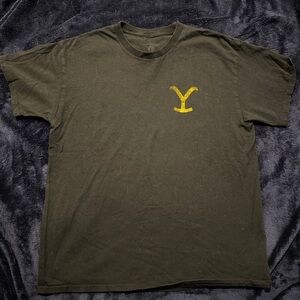 Yellowstone Tee Shirt Size Large